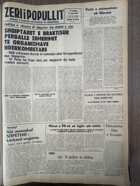 Zëri i Popullit 1995-05-11