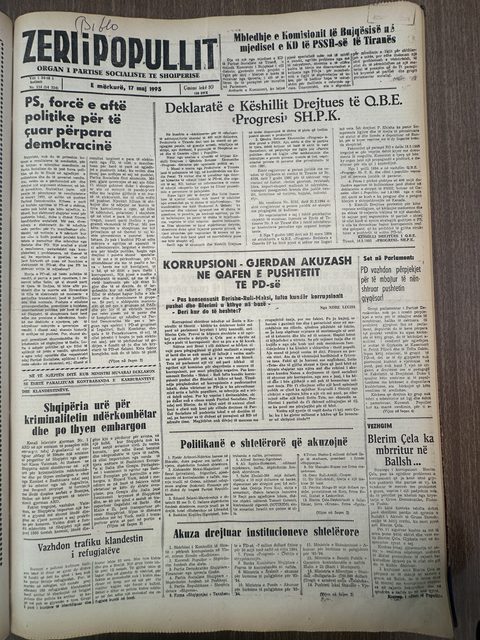 Zëri i Popullit 1995-05-17