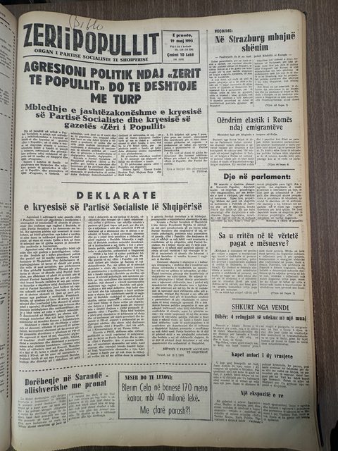 Zëri i Popullit 1995-05-19