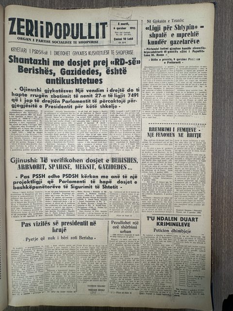Zëri i Popullit 1995-06-09