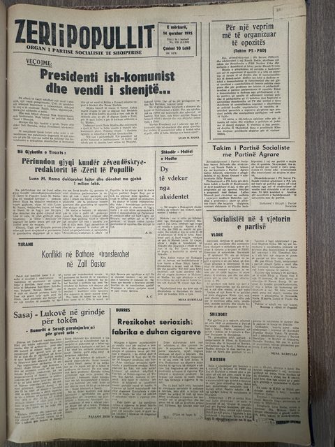 Zëri i Popullit 1995-06-14