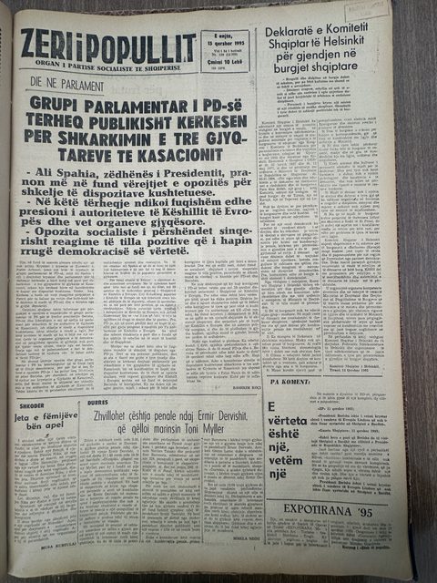 Zëri i Popullit 1995-06-15