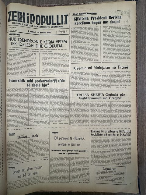 Zëri i Popullit 1995-06-24