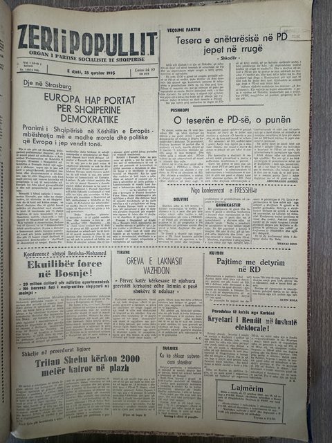 Zëri i Popullit 1995-06-25