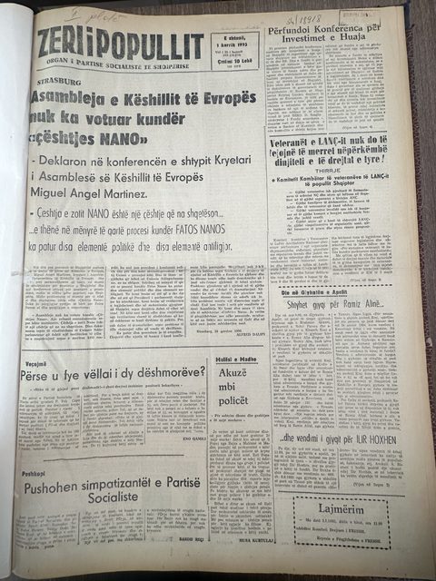 Zëri i Popullit 1995-07-01