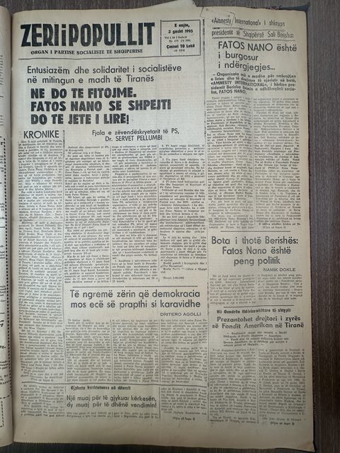 Zëri i Popullit 1995-08-03