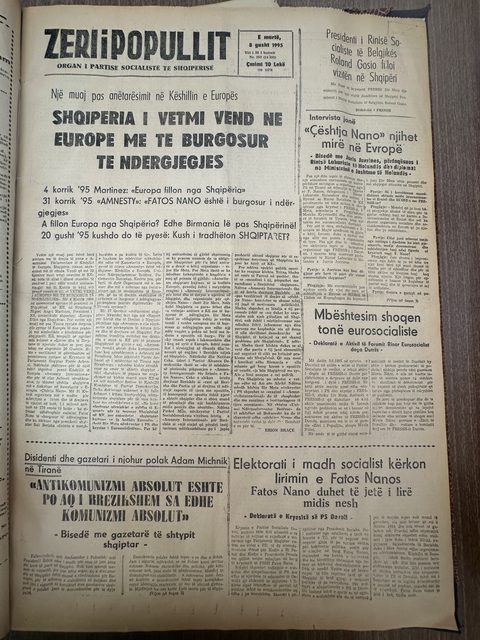 Zëri i Popullit 1995-08-08