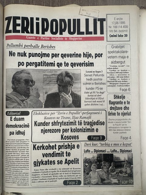 Zëri i Popullit 1995-08-17