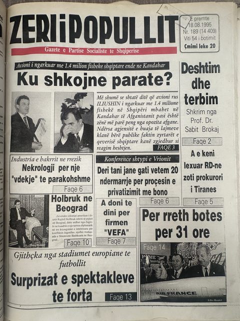 Zëri i Popullit 1995-08-18