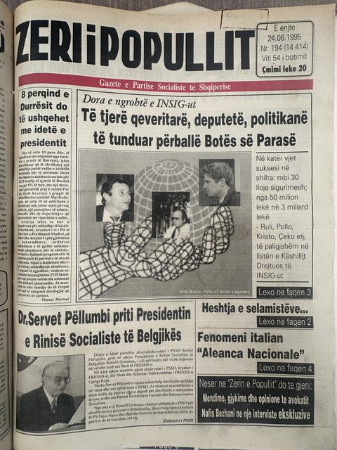 Zëri i Popullit 1995-08-24