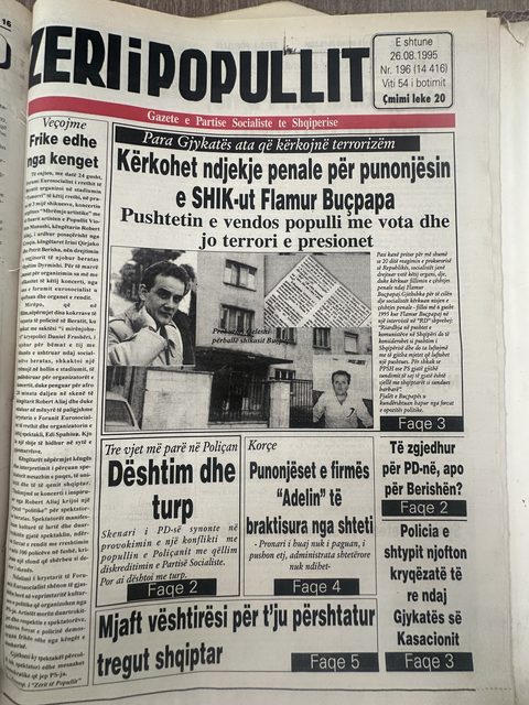 Zëri i Popullit 1995-08-26