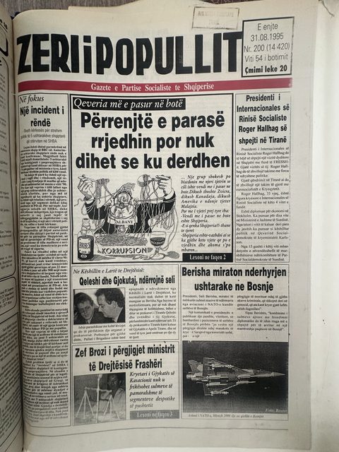 Zëri i Popullit 1995-08-31