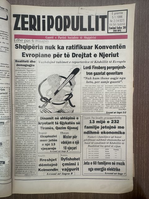 Zëri i Popullit 1996-01-05