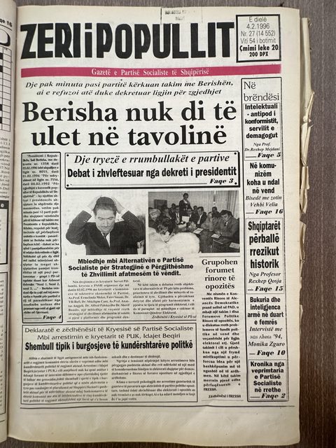 Zëri i Popullit 1996-02-04