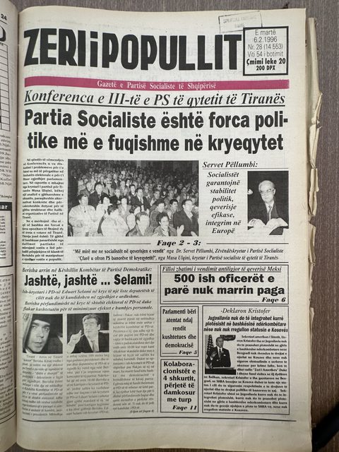 Zëri i Popullit 1996-02-06