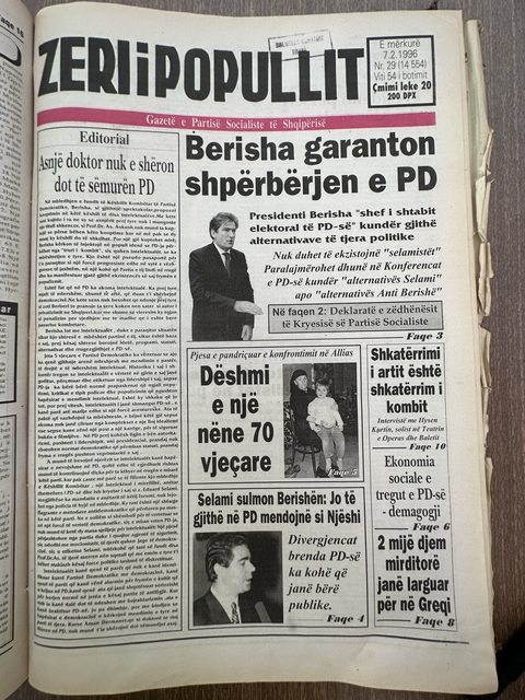 Zëri i Popullit 1996-02-07