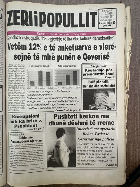 Zëri i Popullit 1996-02-10