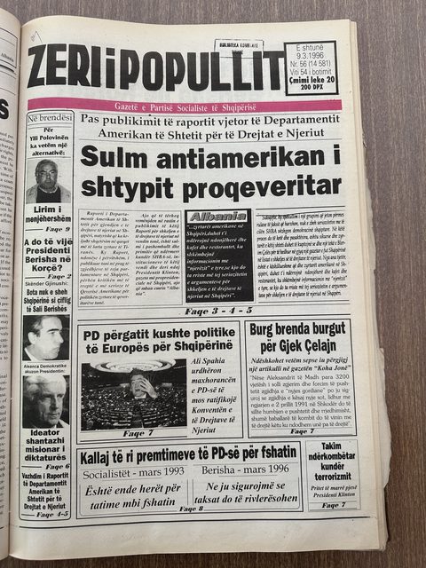 Zëri i Popullit 1996-03-09