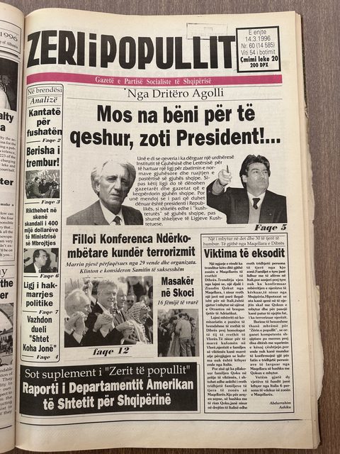 Zëri i Popullit 1996-03-14