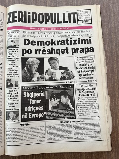 Zëri i Popullit 1996-03-16
