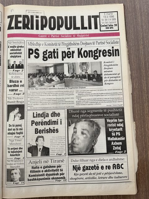 Zëri i Popullit 1996-03-19