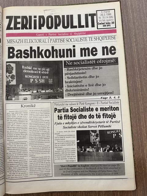 Zëri i Popullit 1996-03-26