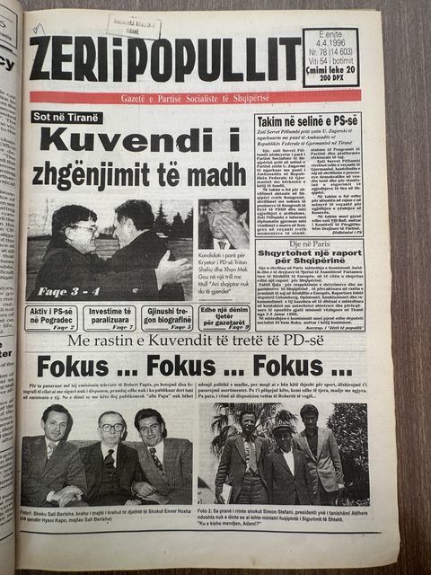 Zëri i Popullit 1996-04-04
