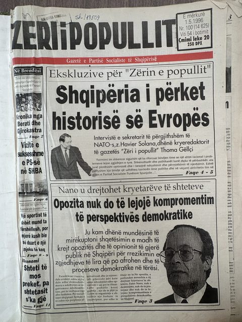 Zëri i Popullit 1996-05-01