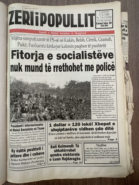 Zëri i Popullit 1996-05-17