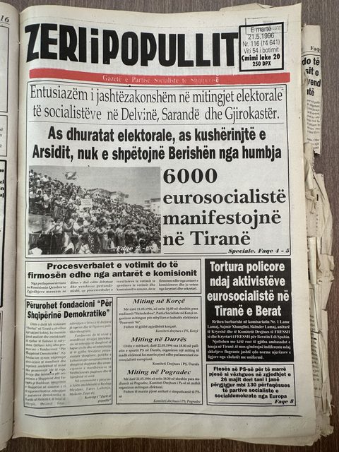 Zëri i Popullit 1996-05-21