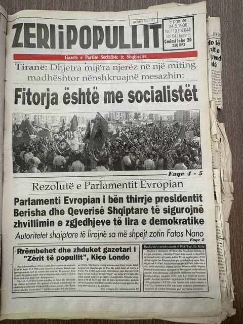 Zëri i Popullit 1996-05-24