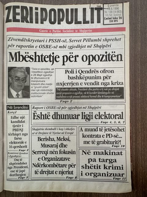 Zëri i Popullit 1996-06-14