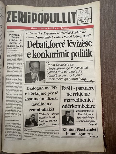 Zëri i Popullit 1996-07-06