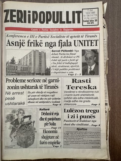 Zëri i Popullit 1996-08-18