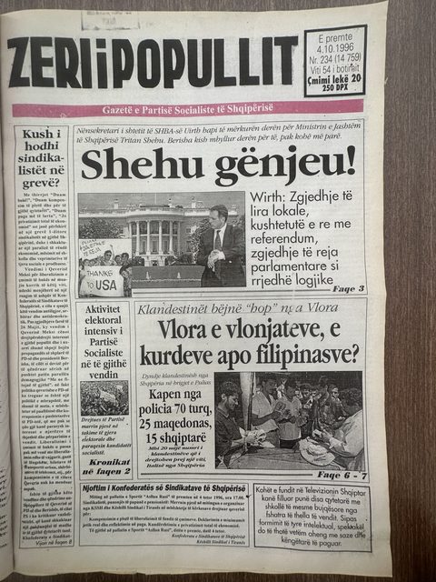 Zëri i Popullit 1996-10-04