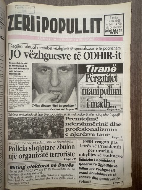 Zëri i Popullit 1996-10-17