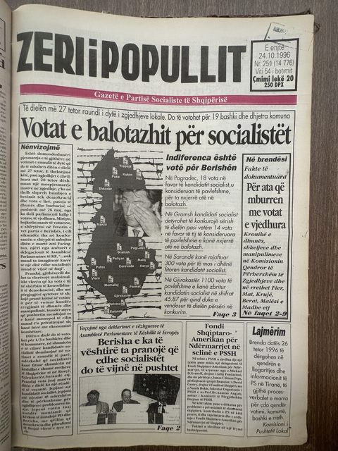 Zëri i Popullit 1996-10-24