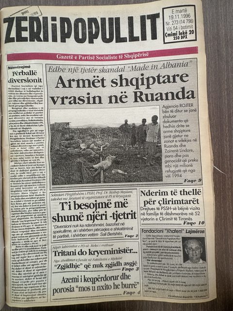 Zëri i Popullit 1996-11-19
