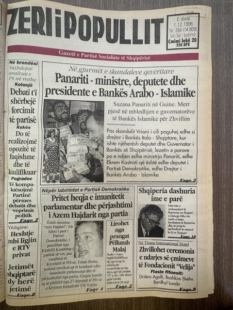Zëri i Popullit 1996-12-01