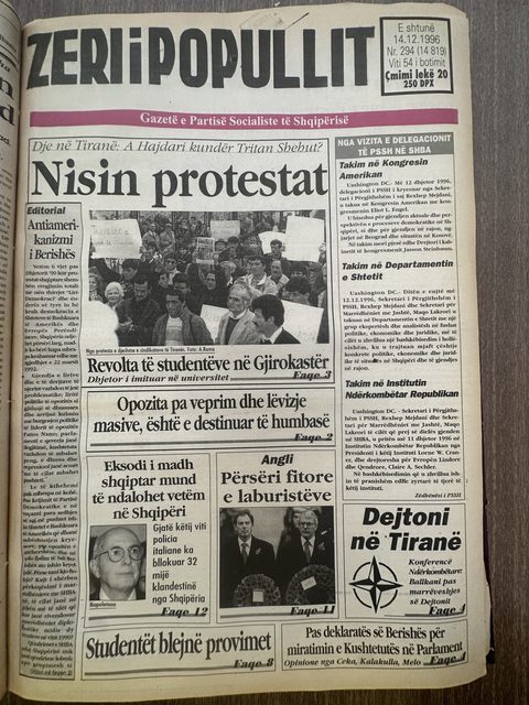 Zëri i Popullit 1996-12-14