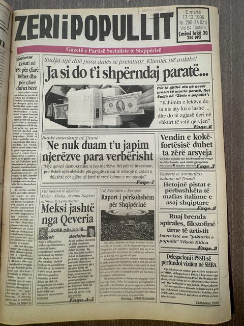 Zëri i Popullit 1996-12-17