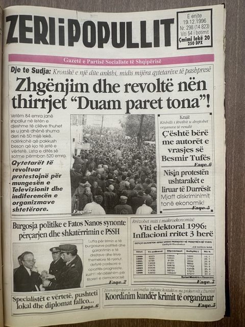 Zëri i Popullit 1996-12-19