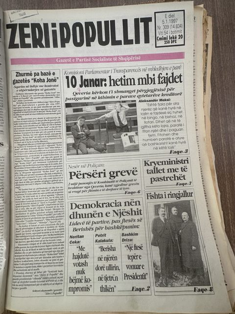 Zëri i Popullit 1997-01-05