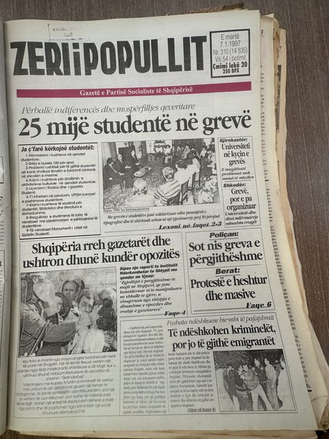 Zëri i Popullit 1997-01-07