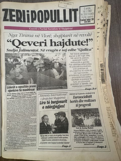 Zëri i Popullit 1997-01-16