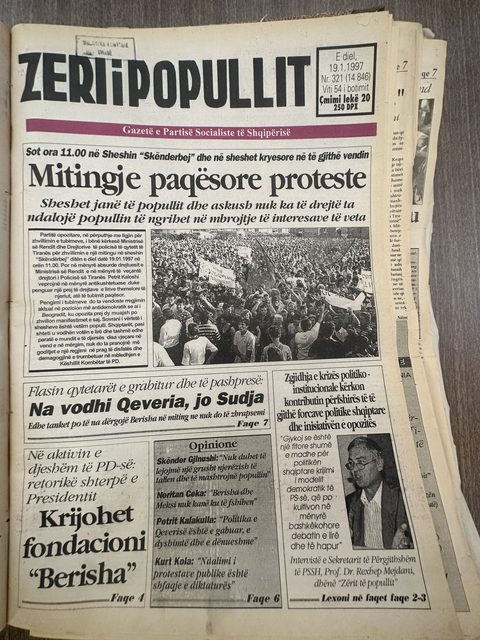 Zëri i Popullit 1997-01-19