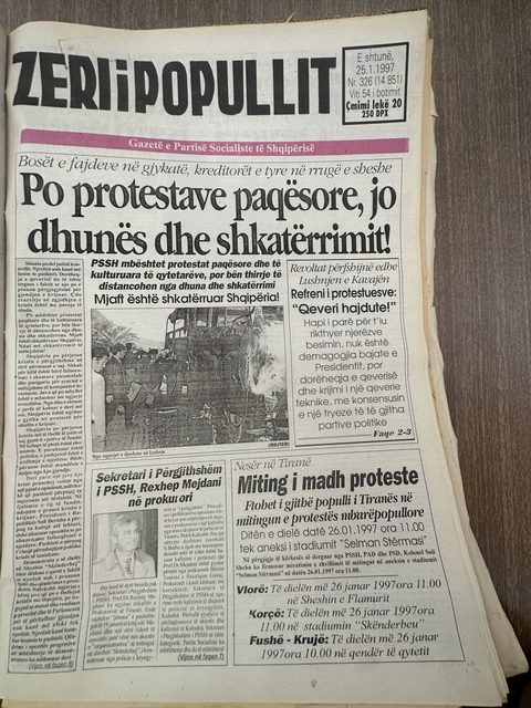 Zëri i Popullit 1997-01-25