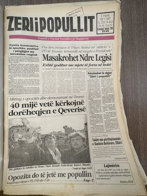 Zëri i Popullit 1997-01-28