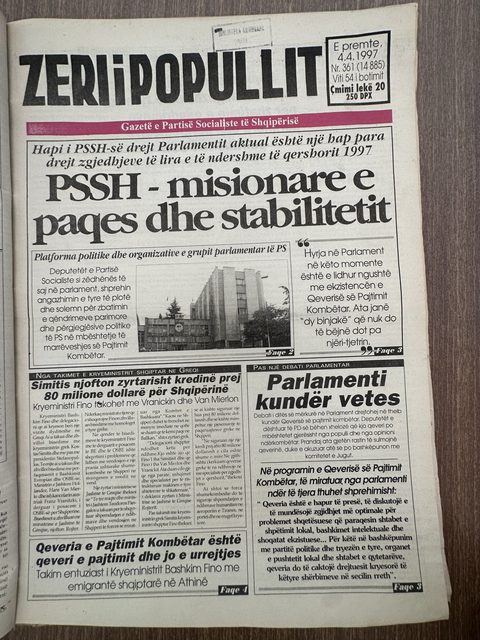 Zëri i Popullit 1997-04-04