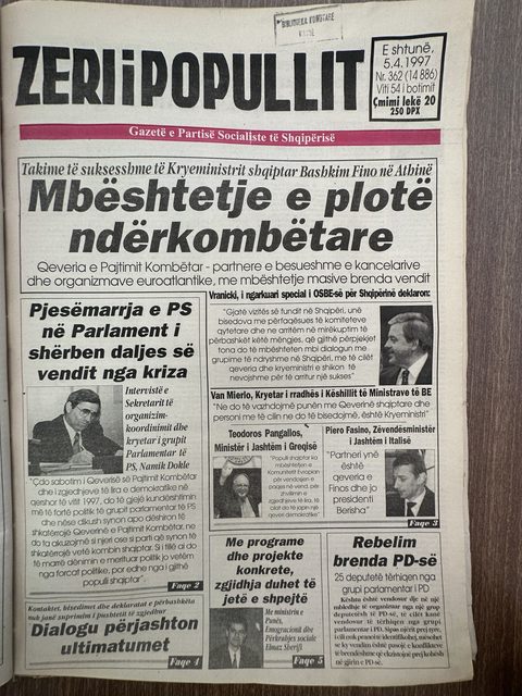 Zëri i Popullit 1997-04-05